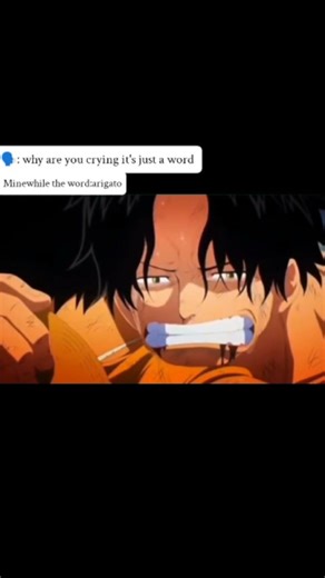 GOD.USSOP on Instagram: "From Brotherhood to Goodbye! The "Vulnerable" Power of "Arigato!" 💯 : "Thank you for loving me!" 😭 The "extraordinary" tragedy of Ace’s final breath is a "phenomenon" that changed the "sprawling world" forever. But did you know the "intricate lore" of that word started years ago? When Luffy was a "vulnerable" child, he said "Arigato" to Ace and Sabo for being his brothers. Seeing that same "aura" return at Marineford as Ace’s last words is "narrative genius" at its mos