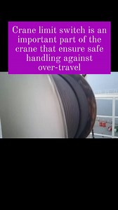3.9K views | Crane limit switch is an important part of the crane that ensure safe handling against over-travel. It's pertinent to always check it's proper functioning! #crane | Master Engineer Fix | Facebook