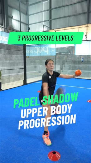 Padel fitness on Instagram: "Shadow work – Upper body dissociation 🔄 ✅ 3 shadow exercises, 3 different levels, designed to improve upper body dissociation and movement quality. Using different equipment allows you to challenge coordination, timing and control in multiple ways. 📌 This type of shadow training helps players move better, rotate efficiently and transfer energy more effectively — for all levels, from beginners to advanced players. Train smart. Progress step by step💪 🎥 @kotomi.ozaw
