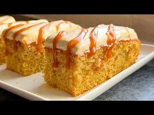 Soft Pumpkin Spice Cake that melts in your mouth!