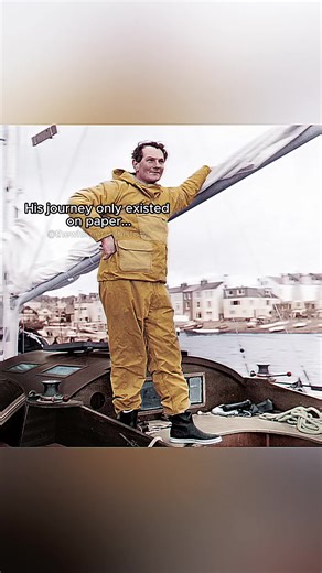 In 1968, Donald Crowhurst entered the Golden Globe Race, a solo, non-stop sailing competition around the world. Soon after setting off, Crowhurst encountered serious problems with his boat and realised he could not complete the journey as planned. Instead of withdrawing, he began transmitting false position reports, claiming progress he had not made. As months passed, his logbooks showed signs of increasing psychological strain. The entries became fragmented, philosophical, and detached from rea