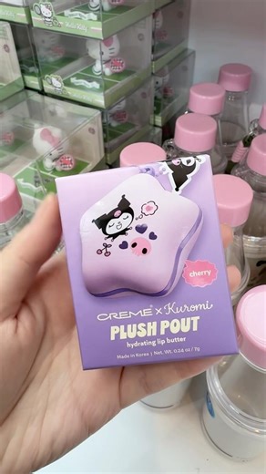 new #kuromi #sanrio #kawaii #cute #lipbalm #makeup #keychain #charm #mini #purple #shorts #fyp