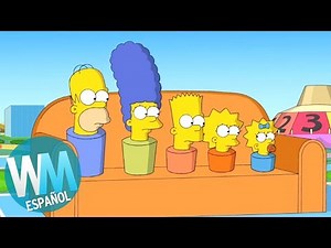 ¡Top 10 Chistes de Sofá de Los Simpson!