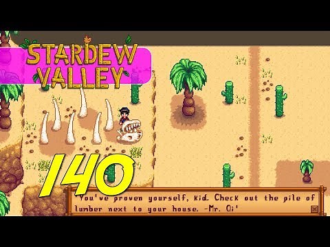 Stardew Valley - Let's Play Ep 140 - DRAGON'S LAST MEAL