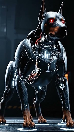 Robotic Doberman Max Power Test | Mechanical K9 Pushed to Its Limit (CGI)