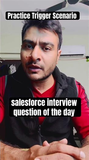 zensar - Trigger scenario || Salesforce interview question of the day #salesforce #interview
