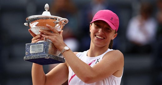 Swiatek vô địch Rome Open, lập kỷ lục đặc biệt ở tuổi 22