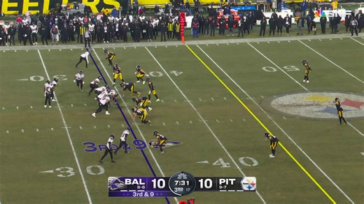 Can't-miss play: Double deflected INT! Watt ends up with the ball giving Steelers prime field position