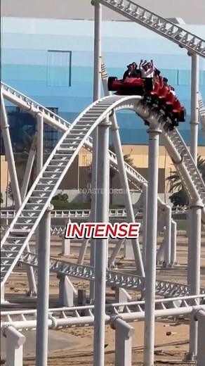 🎢 The Fastest Roller Coaster on Earth Reaches 149 MPH 😳 #rollercoaster #themepark #viral
