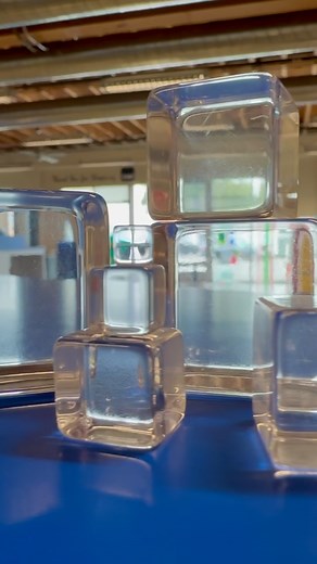 These tumbled cast acrylic cubes add clean, polished detail to any project. Use them as spacers, risers, knobs, or feet to customize your next creation! 流 #tapplastics #acrylic #cubes #polished | TAP Plastics | Facebook