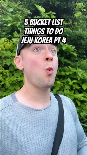 5 bucket list things you can’t miss in Jeju South Korea 🇰🇷🍊