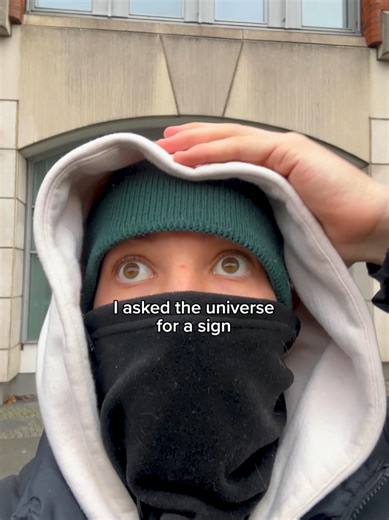 The universe has spoken #fashiontok #winterfashion #signfromuniverse