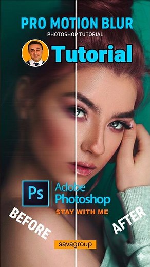 How to Create Artistic Portraits in Photoshop: Motion Blur Secret Technique