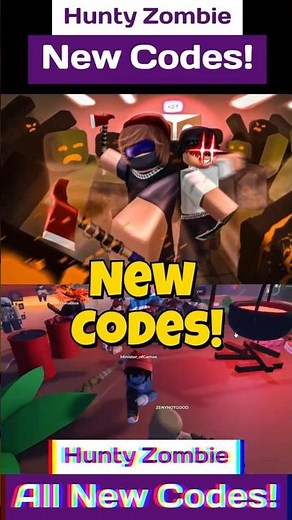 New Hunty Zombie Codes - Codes For Hunty Zombie Roblox Codes 2025