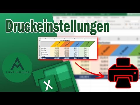 Druckeinstellungen - So bekommst du deine Tabelle zentriert auf eine Seite | Microsoft Excel