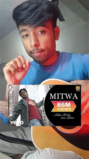 Mitwa 🎸... guitar lesson | Beginner #guitarlesson #shorts #cover