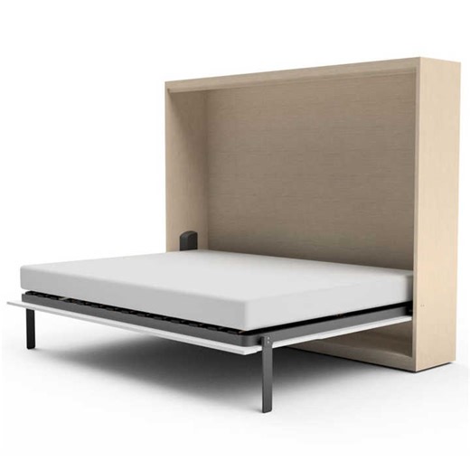 Hidden Murphy Bed Metal Leg Manual Horizontal Folding Space Saving Murphy Wall Bed Mechanism