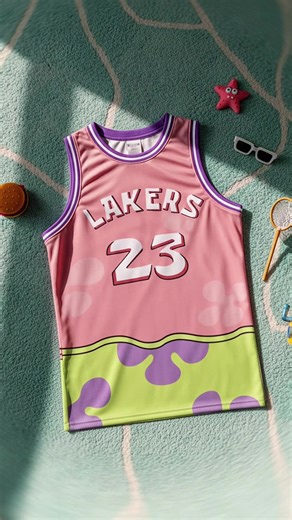 Koleksi Jersey Spongebob dan Patrick Star