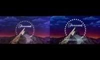 Mix of 2 videos from youtube : Paramount Pictures (1989-1995) Logo Comparison