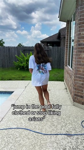 the kdramas got to me😉 | Jump In The Pool Fully Clothed