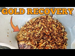 How to Recover Pure Gold From Computer Boards Pins | Gold Recovery from Scrap.