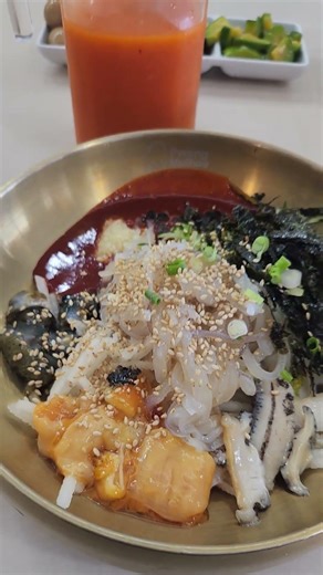 포항 물회 맛집(퐝물회) Pohang Cold Raw Fish Soup and Pang Cold Raw Fish Soup