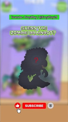 Merge Fellas Guess the Brainrot⁉️Zombie Brainrot | New Update #mergefellas