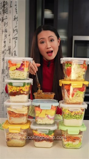 No cooking, just add water your work lunch or dinner is ready in 8 minutes! #cookingbomb #easyrecipe