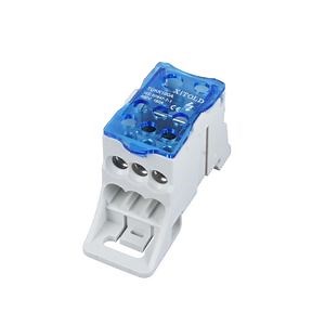[Hot Item] Ukk 160A Screw Type Single Pole Power Distribution Terminal Blocks for Control Cabinet
