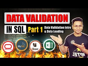 🔥PART 1 - ETL Validation - Data Validation - Database vs Database, File vs File, File vs Database