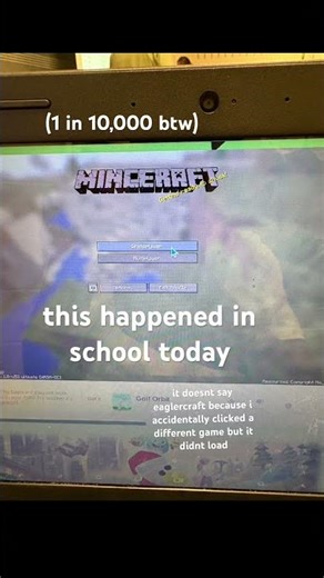 NO WAY (yes, it was my computer)