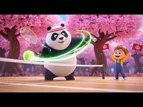 The Panda Who Played Ping Pong | Kids Song and Educational Rhyme