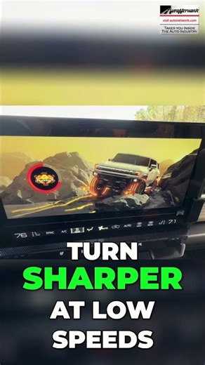 Hummer EV Crab Walk: Ultimate Parking & Off-Road Hack! #shorts