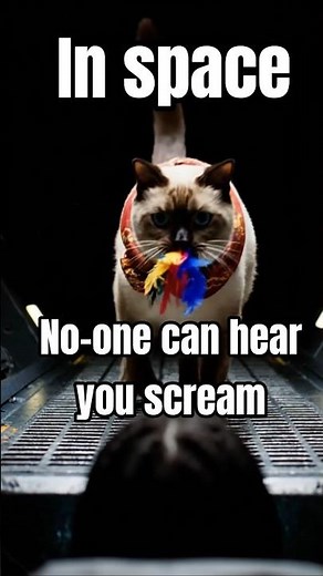 Ridly Scott's Cat-Alien! 🐱👾