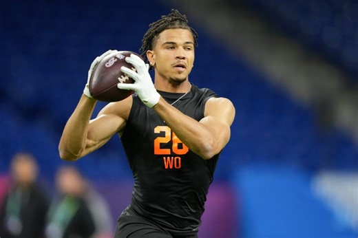 NFL Draft Rumors: 27-TD WR With Blazing 4.34 40-Time Floated as Option for Falcons