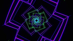 Download Purple and Turquoise Colored Spiral Background VJ Loop in 4K for free