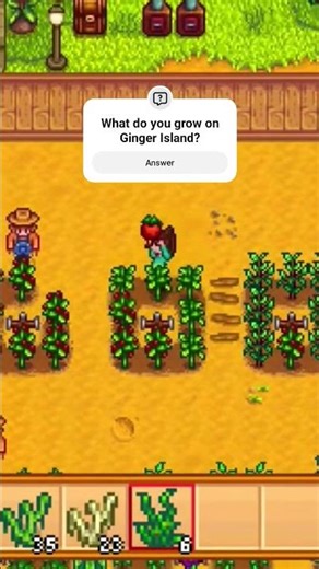 What do you grow on Ginger Island 🏝️ ? #stardewshorts #stardewvalley #stardew #stardewtips