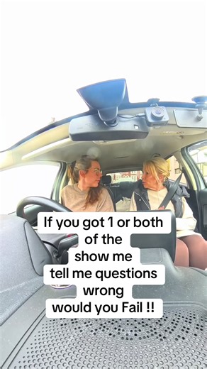 You won’t automatically fail. They’re only minor faults. But it’s such an easy way to throw marks away before you’ve even started driving.Quick revision can make all the difference. Did you get yours right ? #learningtodrive #drivingtest #newdriver #drivingschool #drivinglessons