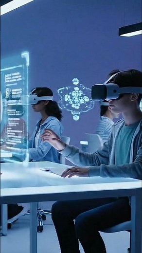 Future of Learning 🤖📚 | AI & VR Education Facts | #Shorts #Technology#shortsfeed #youtubeshorts