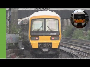 Class 465 departs Waterloo East