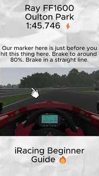 iRacing Beginner Guide - Ray FF1600 - Oulton Park Circuit #iracing