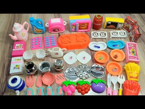 7:55​ Minutes Satisfying with Unboxing Hello Kitty Miniature Kitchen Set | Toy Kitchen Set Unboxing