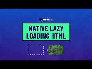 Tutorial: Implementasi Native Lazy Loading di Web