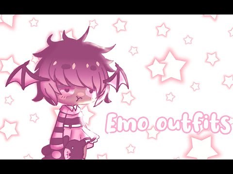 Emo gacha club outfits with codes (soft)