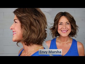 Envy Marsha in the color Macchiato | Brand new LIGHTWEIGHT no PERMATEASE synthetic wig!