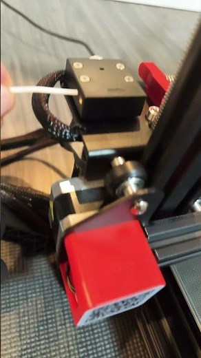 Ender 3 Max Neo: Filament Won't Go Through Filament Sensor? Easy Fix! #3dprinter #ender3maxneo