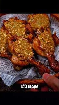 Air Fryer Garlic Chicken Drumsticks withLemon (Juicy, Crispy, No Frying)