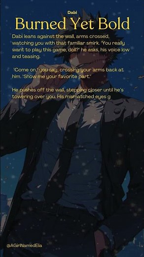 Burned Yet Bold #anime #mha #myheroacademia #bokunoheroacademiaedit #textingstory #dabi