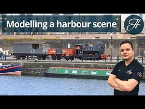 How to model a harbour scene in OO gauge