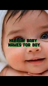 ☘️HEBREW BABY NAMES FOR BOYS☘️ #babyboy #babyname #biblenames #Hebrew | Love & Relationship Truths with Doris